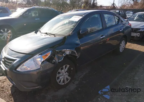 2016 Nissan Versa 1.6 Sv z USA, uszkodzony, nr VIN 3N1CN7AP2GL825654